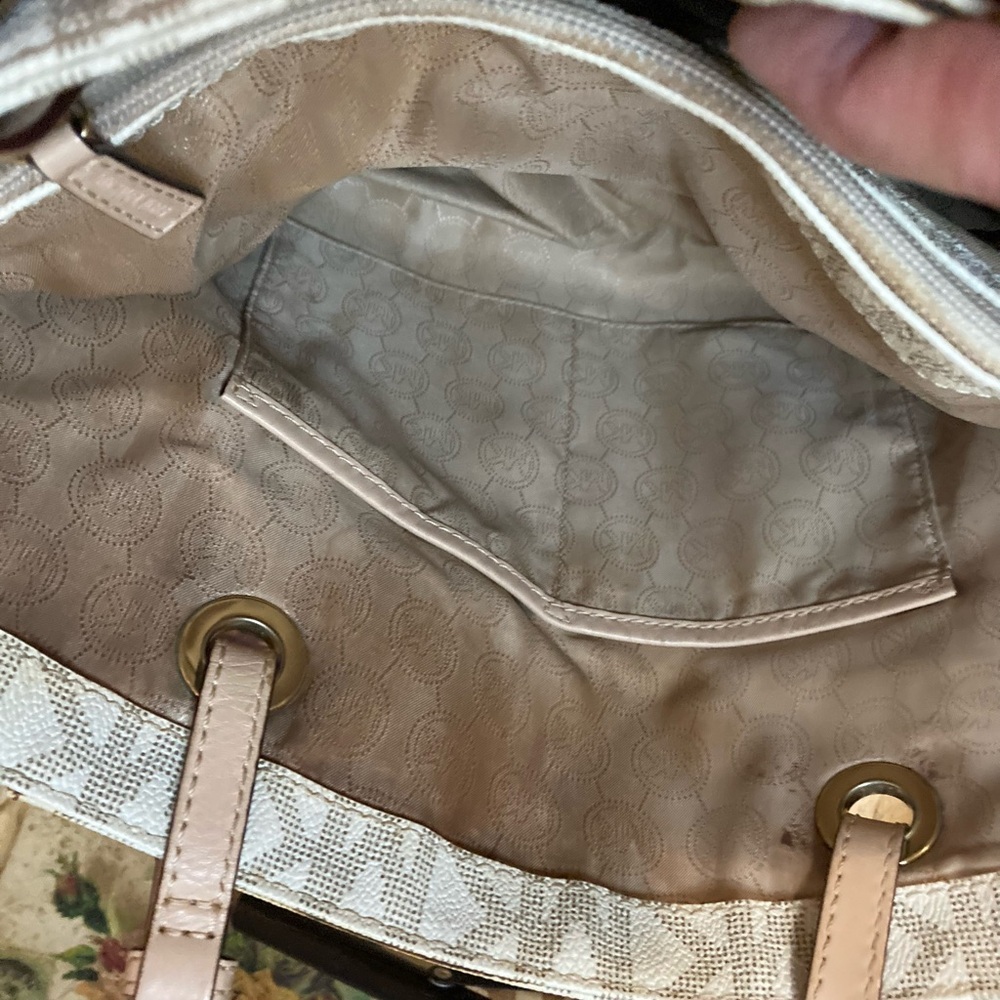 MK MICHAEL KORS Jet set 12x11 tote satchel SHOULDERBag - Picture 5 of 11